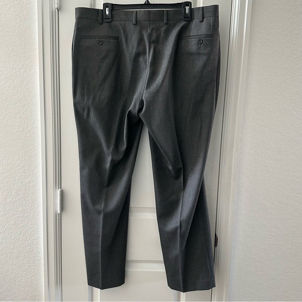 Lauren Ralph Lauren Mens Gray Dress Pants 38X30 Polyester/Rayon - Picture 4 of 14